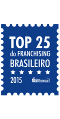 TOP 25 Do Franchising Brasileiro 2015